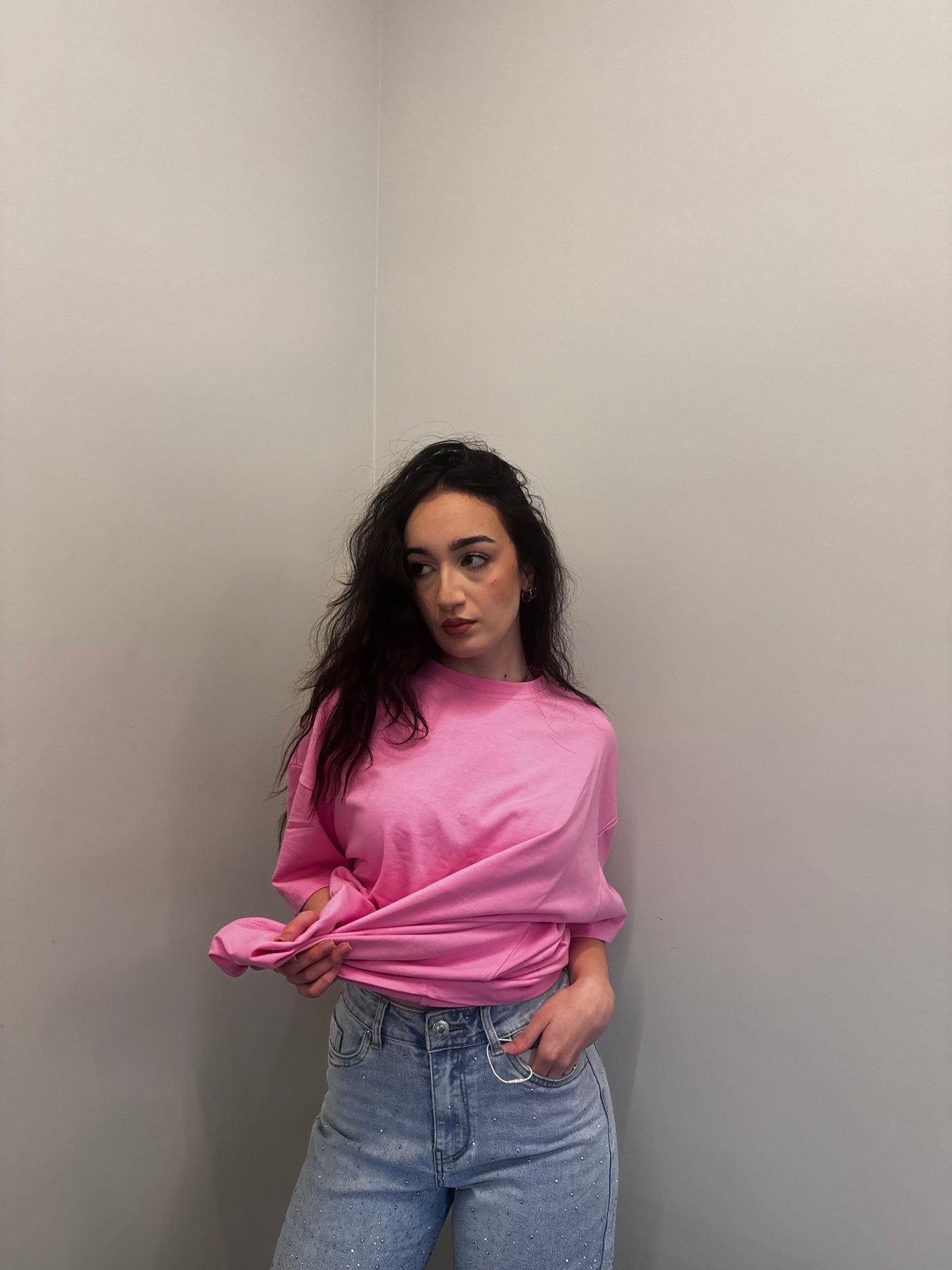 T-shirt Over Rosa