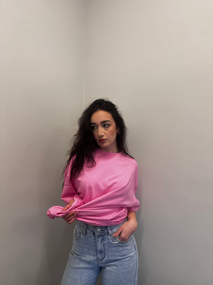 T-shirt Over Rosa